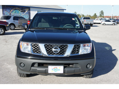 nissan frontier 2007 black xe gasoline 4 cylinders rear wheel drive automatic 77388