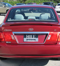kia optima 2003 red sedan lx gasoline 4 cylinders dohc front wheel drive automatic 33884