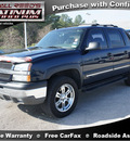 chevrolet avalanche 2004 dk  blue 1500 gasoline 8 cylinders rear wheel drive automatic 77388