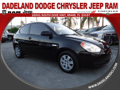 hyundai accent 2008 black hatchback gs gasoline 4 cylinders front wheel drive automatic 33157