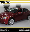 lexus is 250 2011 red sedan gasoline 6 cylinders rear wheel drive automatic 91731