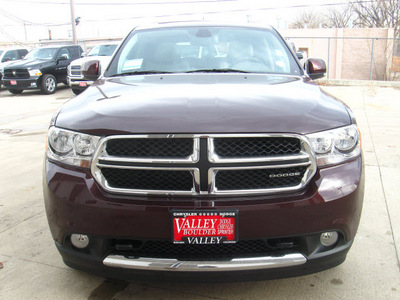 dodge durango 2012 red suv crew gasoline 8 cylinders all whee drive automatic 80301