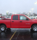 dodge ram 1500 2003 red pickup truck slt gasoline 8 cylinders rear wheel drive automatic 60443