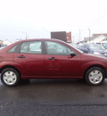 ford focus 2007 dk  red sedan zx4 s gasoline 4 cylinders front wheel drive automatic 45324