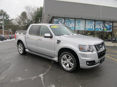 ford sport trac 2010 silver suv limited gasoline 8 cylinders all whee drive automatic 13502