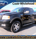 ford f 150 2005 black fx4 gasoline 8 cylinders 4 wheel drive automatic 32401