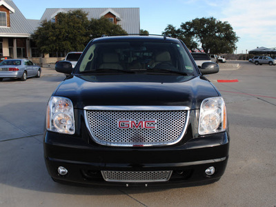 gmc yukon 2007 black suv denali gasoline 8 cylinders all whee drive automatic 76087