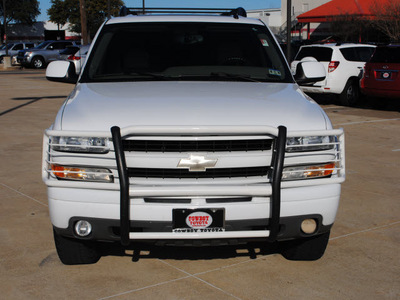 chevrolet tahoe 2006 white suv z71 w dvd flex fuel 8 cylinders rear wheel drive automatic 75228