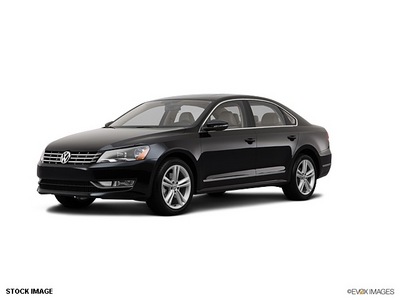 volkswagen passat 2012 black sedan tdi sel premium diesel 4 cylinders front wheel drive 6 speed automatic 56001