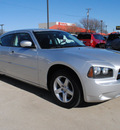 dodge charger 2010 silver sedan sxt gasoline 6 cylinders rear wheel drive automatic 75228