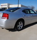 dodge charger 2010 silver sedan sxt gasoline 6 cylinders rear wheel drive automatic 75228