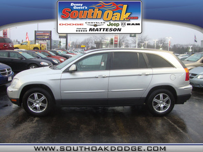 chrysler pacifica 2007 silver suv touring gasoline 6 cylinders front wheel drive automatic 60443