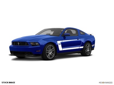 ford mustang 2012 dk  blue coupe boss 302 gasoline 8 cylinders rear wheel drive 6 speed manual 98032