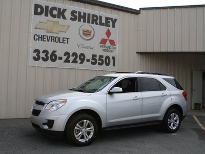 chevrolet equinox 2010 silver suv lt gasoline 4 cylinders front wheel drive automatic 27215