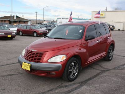 chrysler pt cruiser 2002 red wagon dream cruiser series i gasoline 4 cylinders front wheel drive 5 speed manual 80229