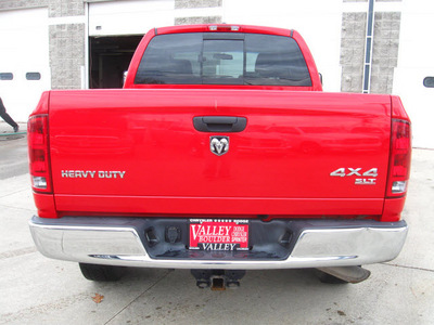 dodge ram pickup 2500 2006 red slt diesel 6 cylinders 4 wheel drive automatic 80301