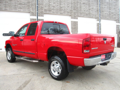 dodge ram pickup 2500 2006 red slt diesel 6 cylinders 4 wheel drive automatic 80301