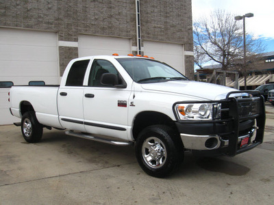 dodge ram pickup 2500 2007 white st diesel 6 cylinders 4 wheel drive manual 80301