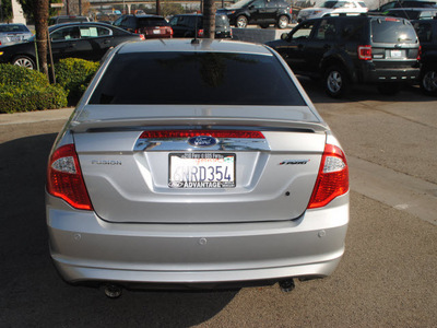 ford fusion 2010 silver sedan sport gasoline 6 cylinders front wheel drive automatic 91010