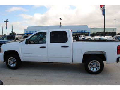 chevrolet silverado 1500 2011 white lt flex fuel 8 cylinders 2 wheel drive automatic with overdrive 77090