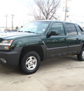 chevrolet avalanche 2003 dk  green suv 1500 gasoline 8 cylinders 4 wheel drive automatic 80301