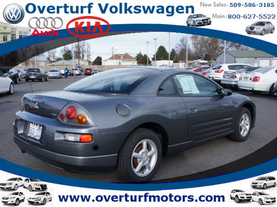 mitsubishi eclipse 2004 charcoal hatchback rs gasoline 4 cylinders front wheel drive 5 speed manual 99336