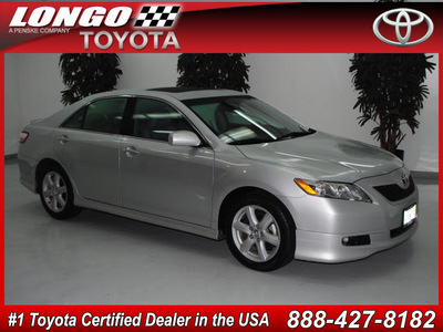 toyota camry 2009 silver sedan se v6 gasoline 6 cylinders front wheel drive automatic 91731