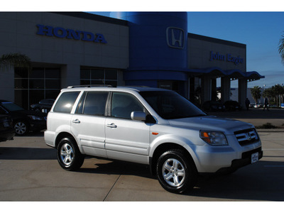 honda pilot 2008 silver suv vp gasoline 6 cylinders front wheel drive automatic 77065