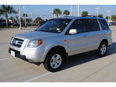 honda pilot 2008 silver suv vp gasoline 6 cylinders front wheel drive automatic 77065