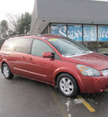 nissan quest 2004 red van gasoline 6 cylinders front wheel drive automatic 13502
