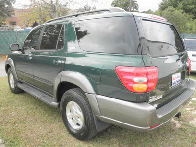 toyota sequoia 2003 green suv sr5 gasoline 8 cylinders rear wheel drive automatic 34474