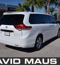toyota sienna 2011 white van gasoline 6 cylinders front wheel drive automatic 32771