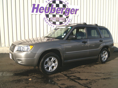 subaru forester 2006 crystal gray suv 2 5 x gasoline 4 cylinders all whee drive automatic 80905