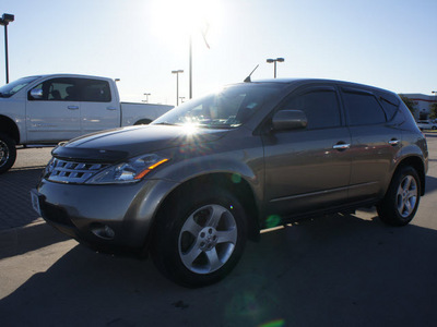 nissan murano 2003 gray suv sl gasoline 6 cylinders front wheel drive automatic 76018