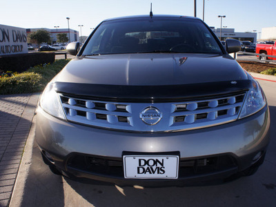 nissan murano 2003 gray suv sl gasoline 6 cylinders front wheel drive automatic 76018