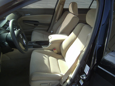 honda accord 2010 black sedan lx p gasoline 4 cylinders front wheel drive automatic 75503
