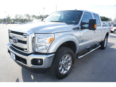 ford f 250 super duty 2012 silver lariat biodiesel 8 cylinders 4 wheel drive automatic with overdrive 77388