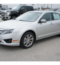ford fusion 2012 silver sedan sel flex fuel 6 cylinders front wheel drive shiftable automatic 77388