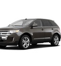 ford edge 2011 lt  brown suv limited gasoline 6 cylinders front wheel drive shiftable automatic 77388