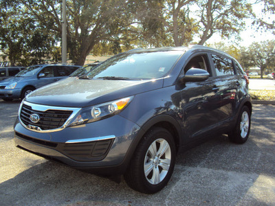 kia sportage 2011 blue suv w navi gasoline 4 cylinders front wheel drive automatic 32901