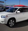 toyota highlander 2008 white suv sport gasoline 6 cylinders all whee drive automatic 79925