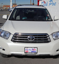toyota highlander 2008 white suv sport gasoline 6 cylinders all whee drive automatic 79925