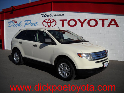 ford edge 2007 white suv se gasoline 6 cylinders front wheel drive automatic 79925