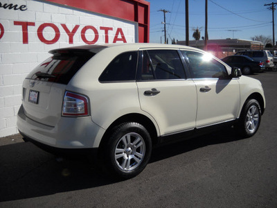 ford edge 2007 white suv se gasoline 6 cylinders front wheel drive automatic 79925