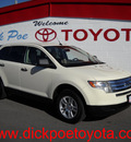 ford edge 2007 white suv se gasoline 6 cylinders front wheel drive automatic 79925