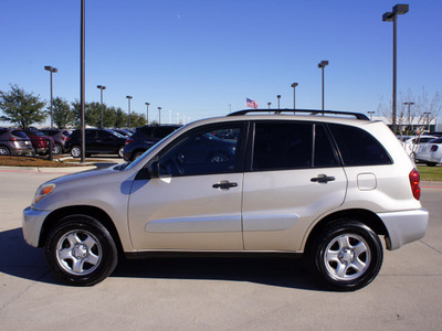 toyota rav4 2004 tan suv gasoline 4 cylinders front wheel drive automatic with overdrive 76018