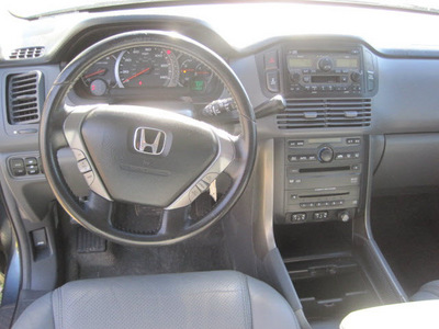 honda pilot 2005 lt  blue suv exl gasoline 6 cylinders all whee drive automatic 77379