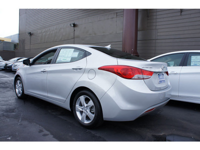 hyundai elantra 2012 silver sedan gls gasoline 4 cylinders front wheel drive automatic 94010