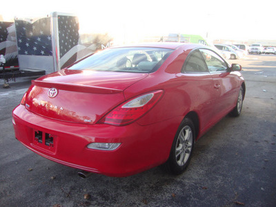 toyota camry solara 2008 red coupe se gasoline 4 cylinders front wheel drive automatic 60443