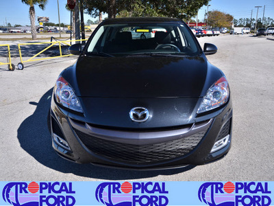 mazda mazda3 2011 black hatchback gasoline 4 cylinders front wheel drive automatic 32837